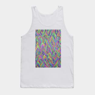 Interference pattern Tank Top